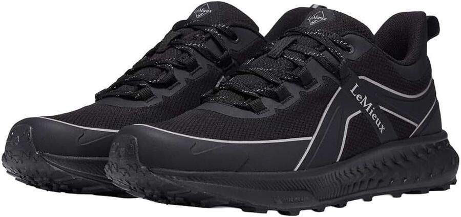 Mens Trax Viva waterdichte trainer zwart