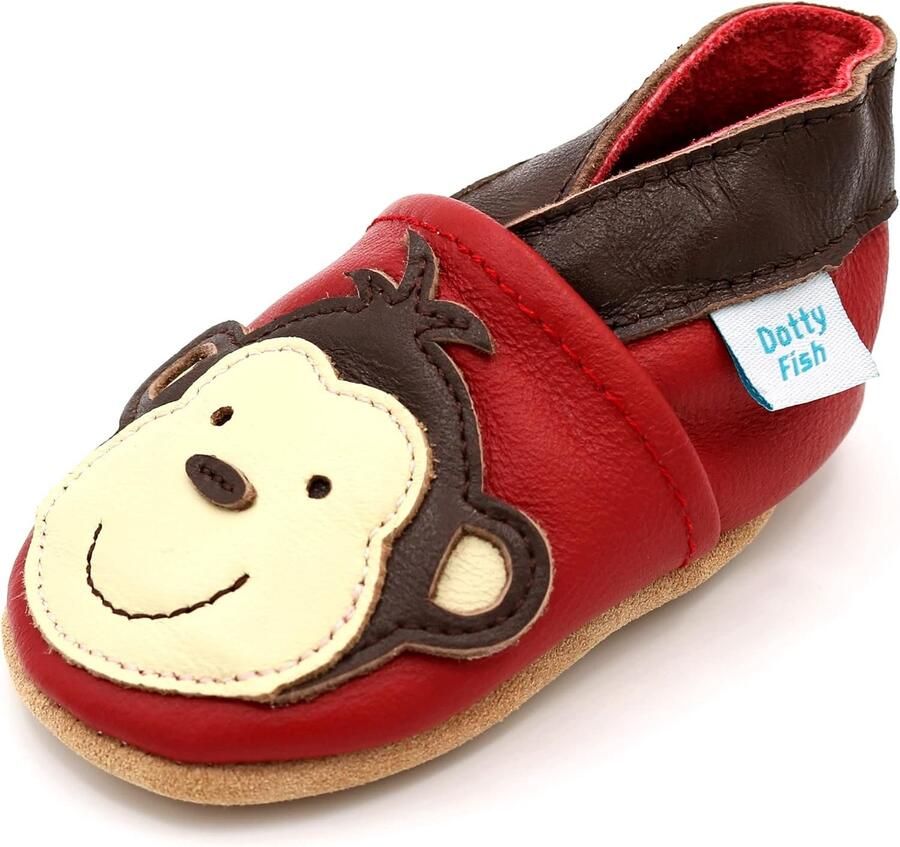 Merkloze Baby Kruipschoenen met Flexibele Suède Zool Barbecue Gevoel