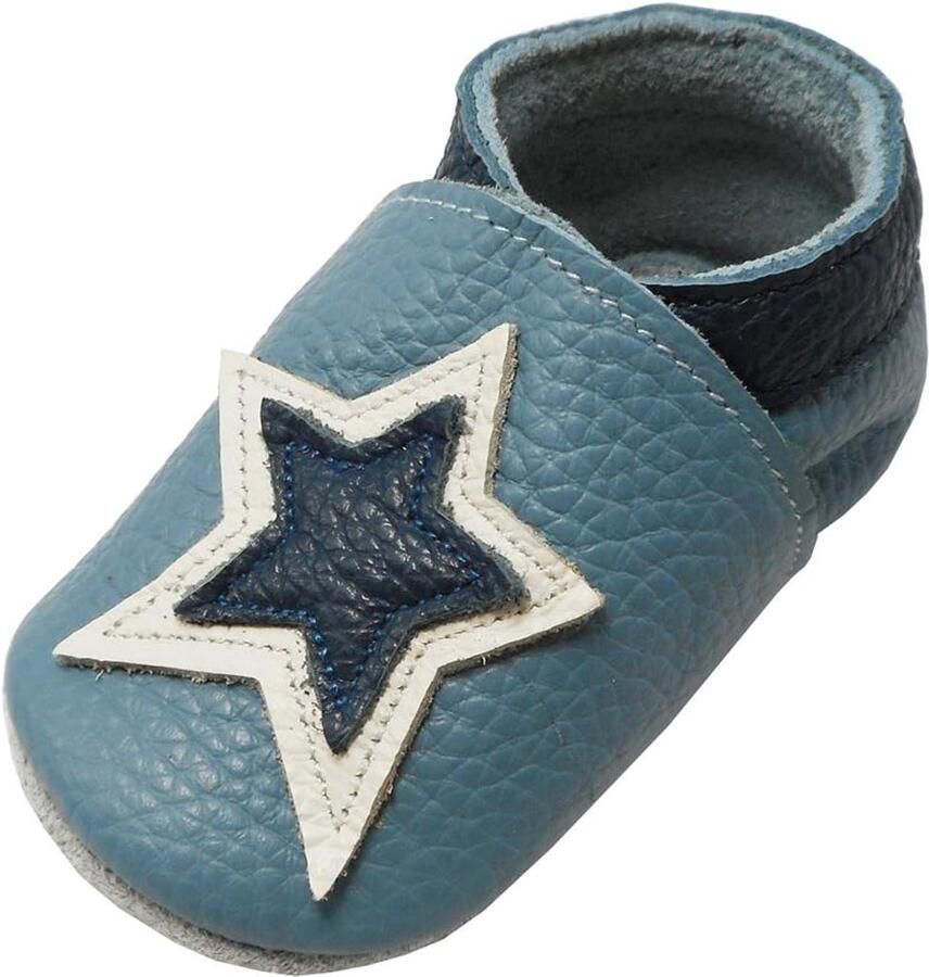 Merkloze Baby Schoentjes Leren Kruipschoenen & Slippers Rood