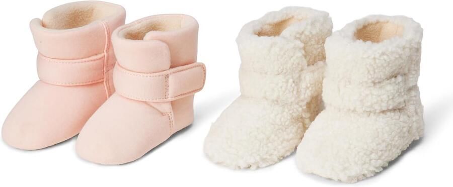 Merkloze Baby Schoentjes met Antislip Zool 2 Paar
