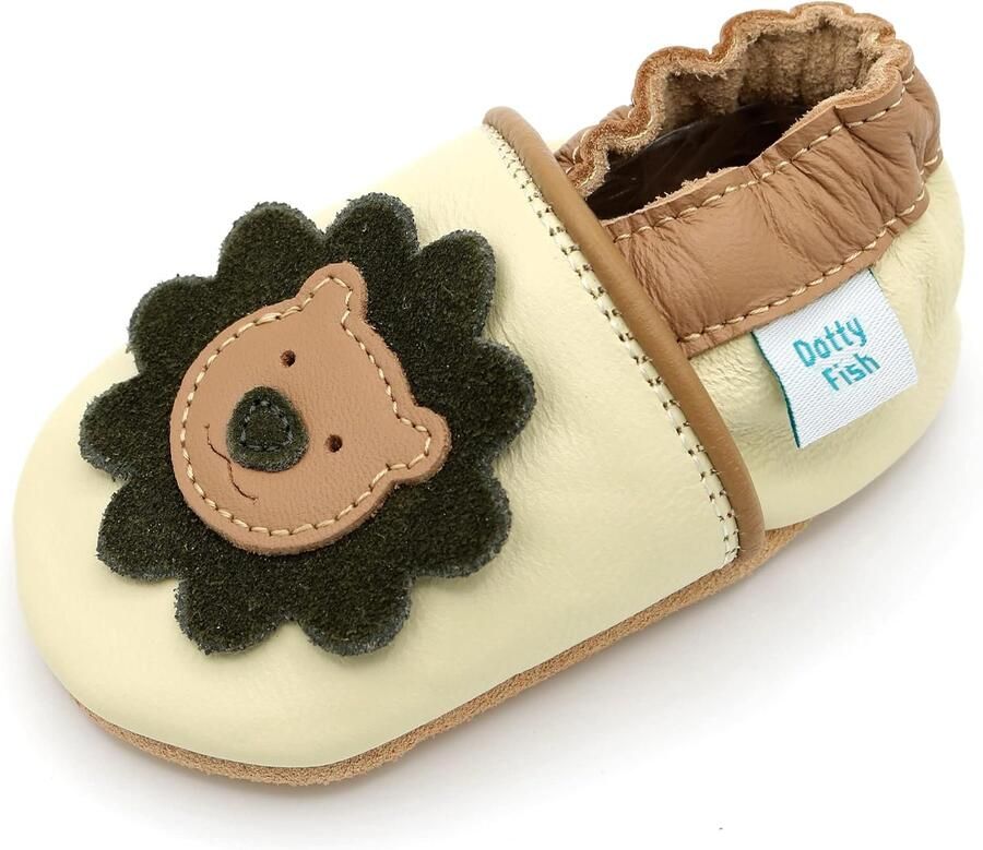 Merkloze Baby Schoentjes met Antislip Zool Dierendesign