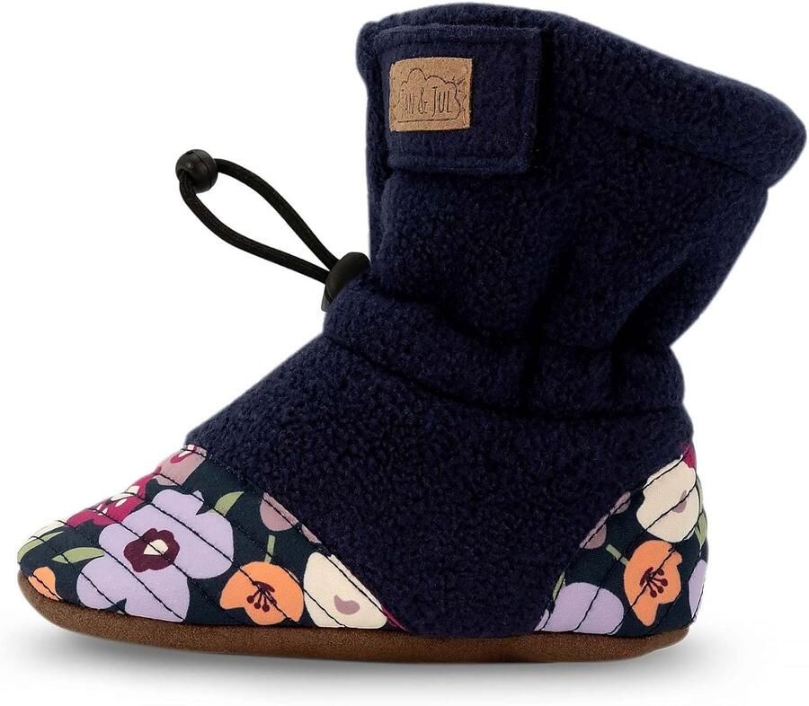 Merkloze Baby Schoentjes Warme Fleece Laarsjes met Flexibele Zool