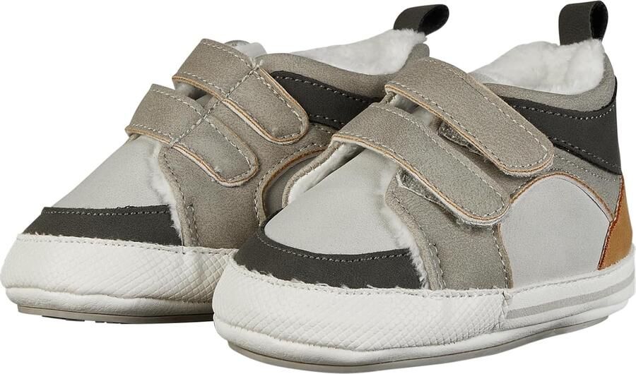 Merkloze Baby Sneakers Kleurmix met Klittenband & Antislipzool