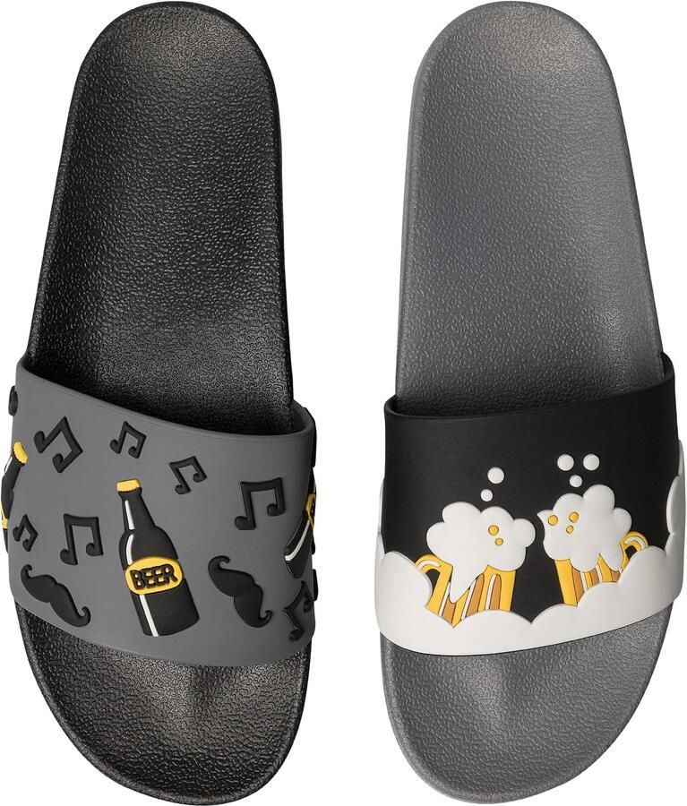Merkloze Badslippers met Leuke Ontwerpen Comfort & Stijl
