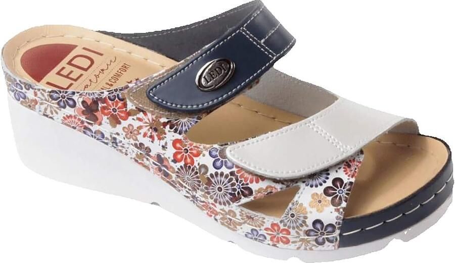 Merkloze Dames Leren Comfort Schoenen Sandalen & Muilen