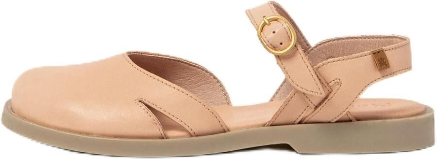 Merkloze Dames Sandalen Comfortabel Leer met Gespsluiting