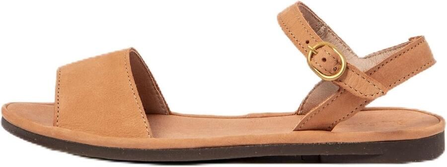 Merkloze Dames Sandalen Comfortabel Leer Salmon
