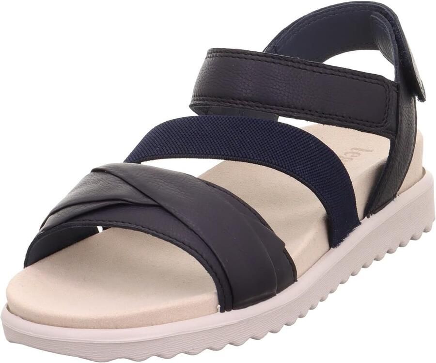 Merkloze Dames Sandalen Oceano Blauw Comfortabele Pasvorm
