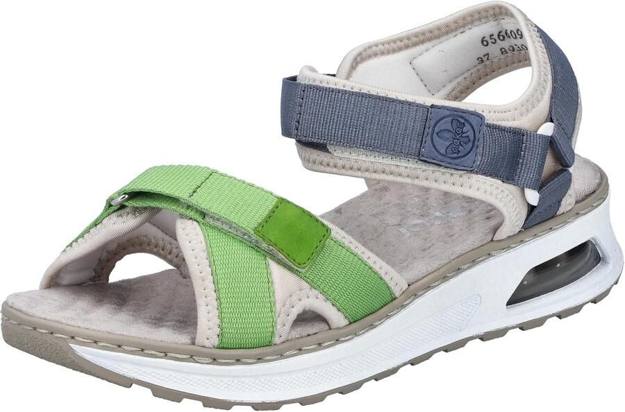 Rieker Trekkingsandalen met praktische klittenbandsluitingen