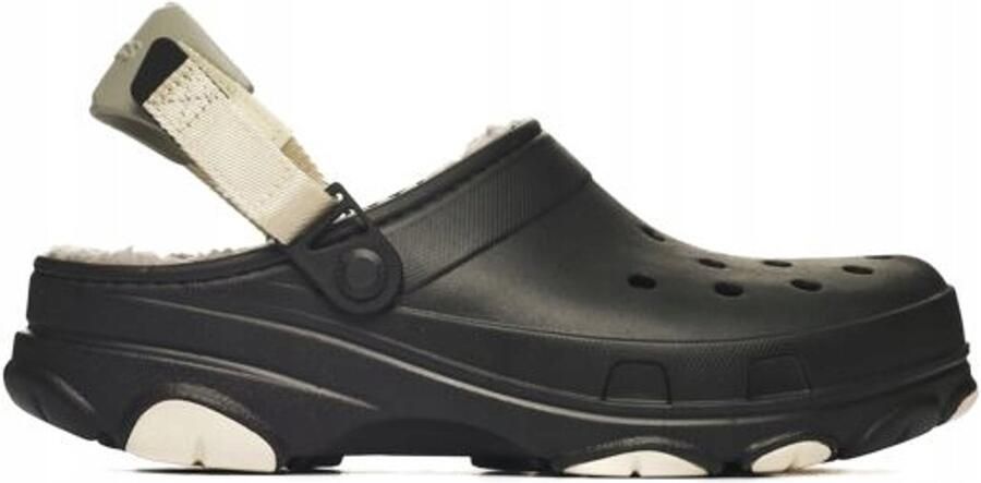 Crocs Classic All Terrain Lined Clog Pantoffels maat M10 W12 grijs zwart