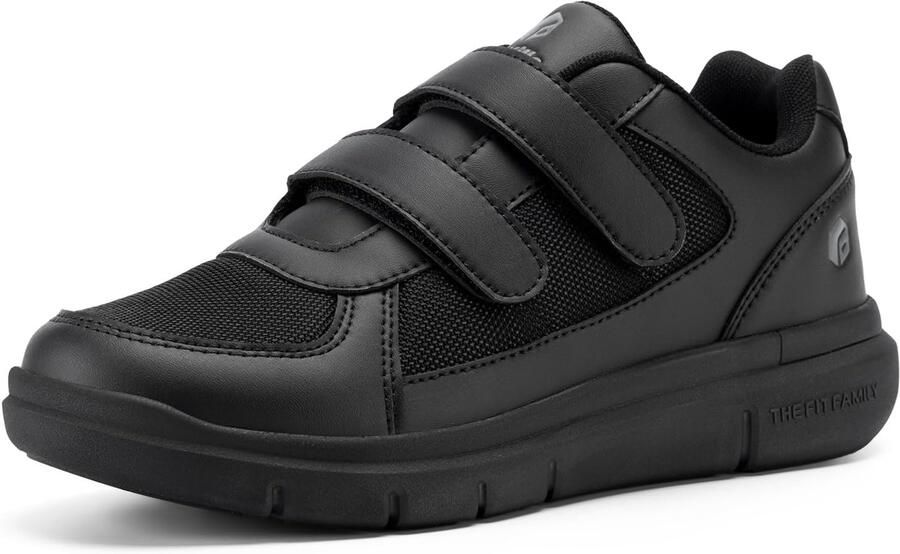 Merkloze Heren Comfort Schoenen Extra Breed Klittenband