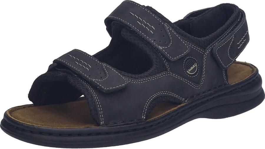 Merkloze Heren Sandalen Comfortabel Leer met Verstelbare Band