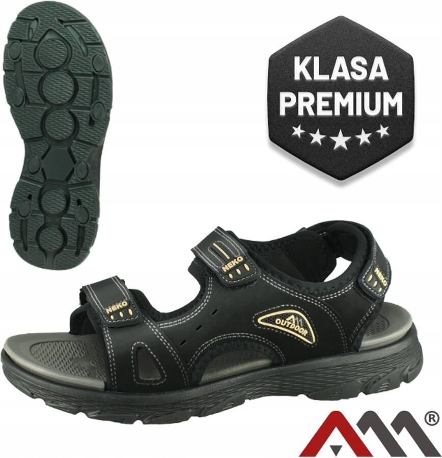 Merkloze Heren Sandalen met Klittenband