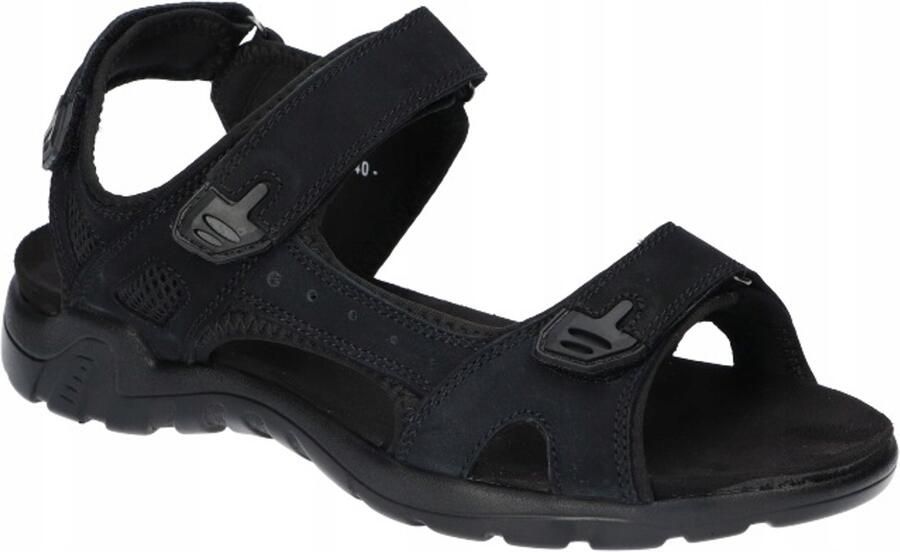 Merkloze Heren Sandalen met Klittenband Zwart