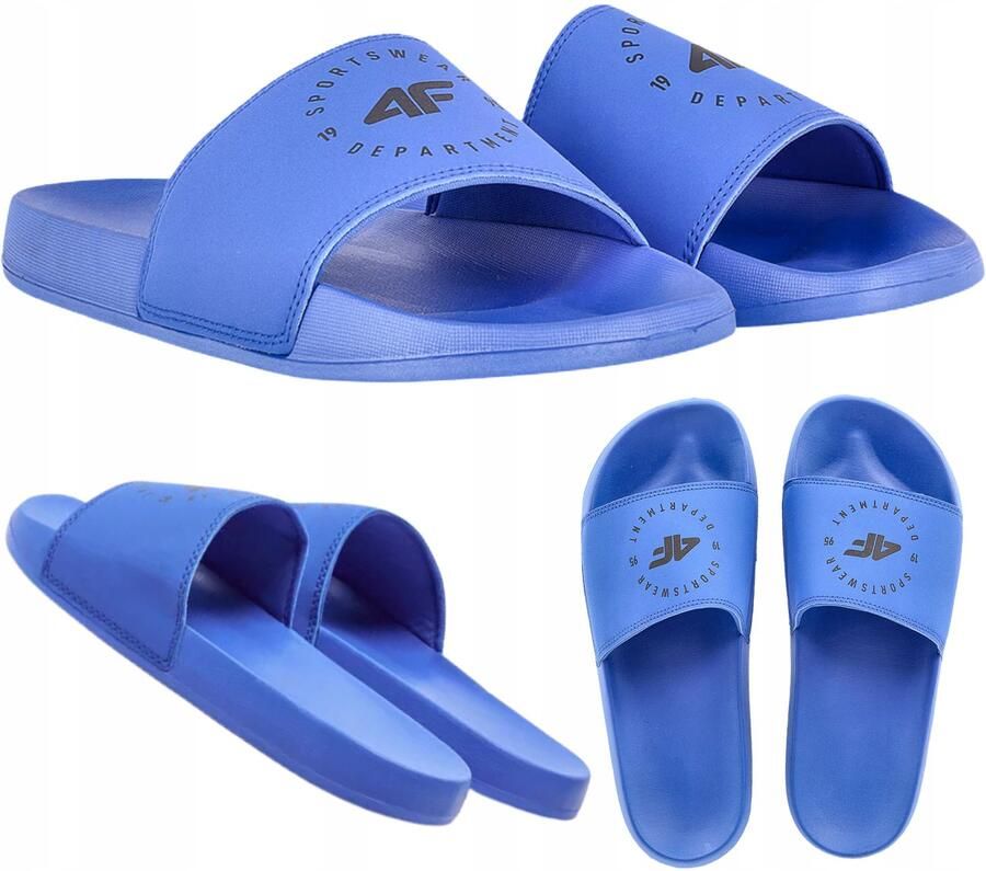 Merkloze Heren Slippers Blauw Comfortabel & Licht