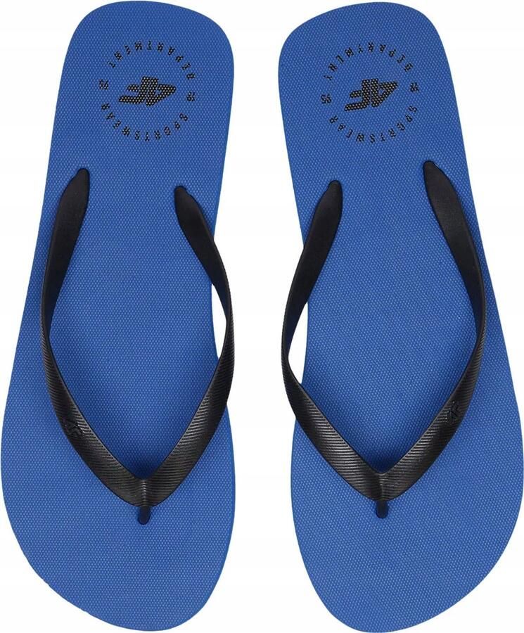 Merkloze Heren Slippers Blauw