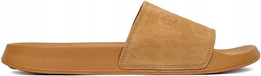 Merkloze Heren Slippers Bruin Comfortabele Nubuck