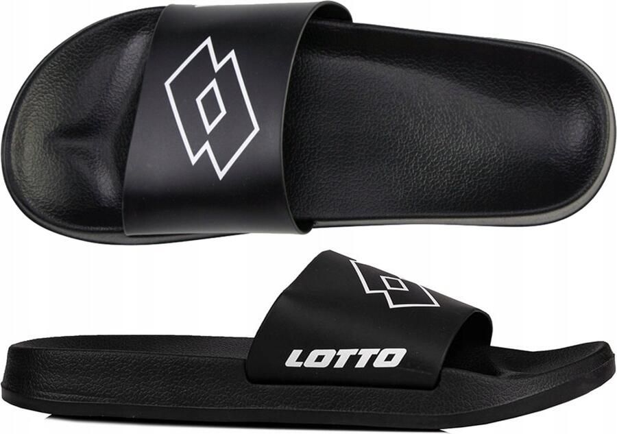 Merkloze Heren Slippers Zwart Zwembad Strand & Dagelijks Gebruik