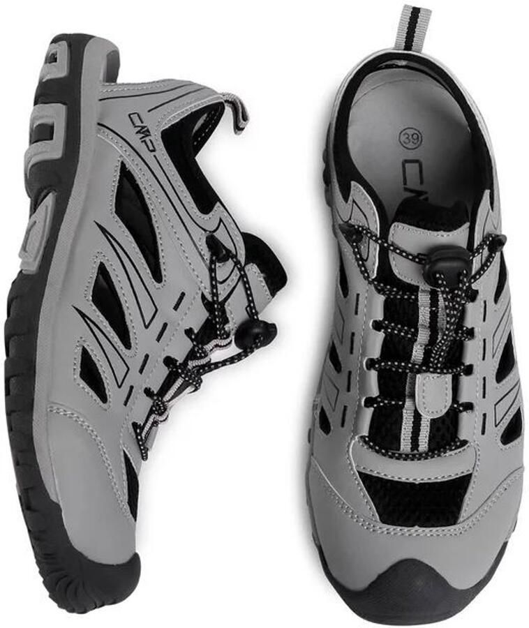 Merkloze Heren Sportsandalen Wandelen & Outdoor Grijs