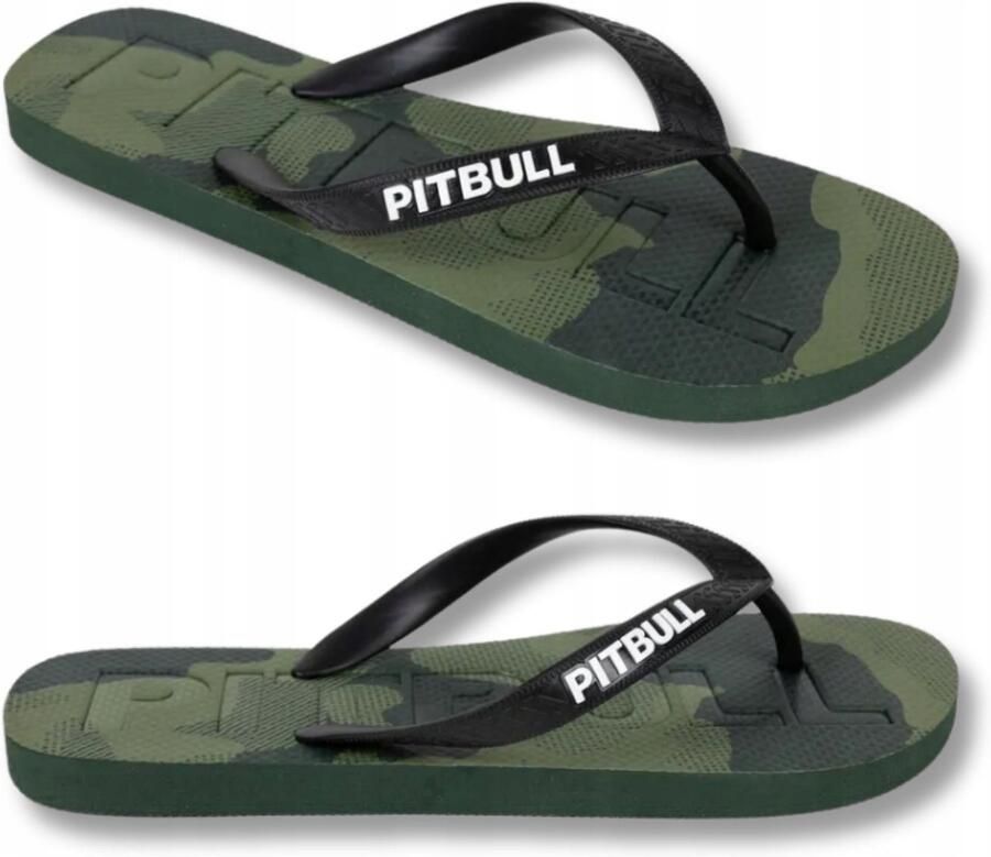 Merkloze Heren Teenslippers Camo Comfortabele Strand- en Zwembadschoenen