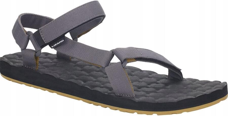 Merkloze Heren Wandelsandalen Donkergrijs