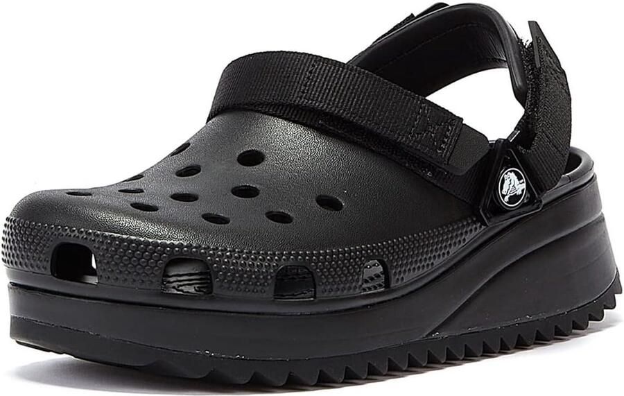 Merkloze Hiker Clogs met Platform Comfortabele Instappers