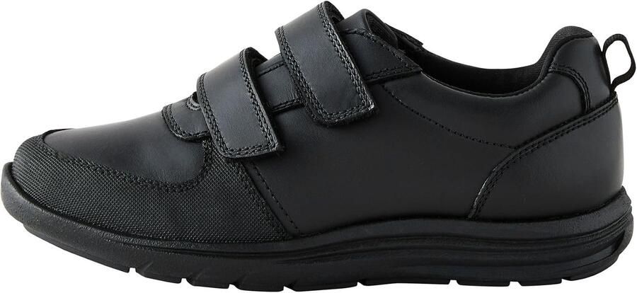 Merkloze Jongens Leren Schoenen met Klittenband School & Casual