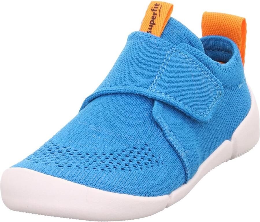 Merkloze Jongens Pantoffels Flexibele Rubberen Zool Turquoise