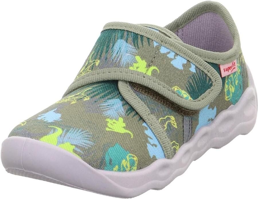 Merkloze Jongens Pantoffels Groen Multicolor
