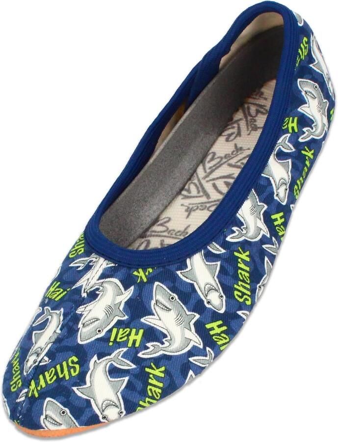 Beck Jongens Slippers Haai Comfort & Kwaliteit