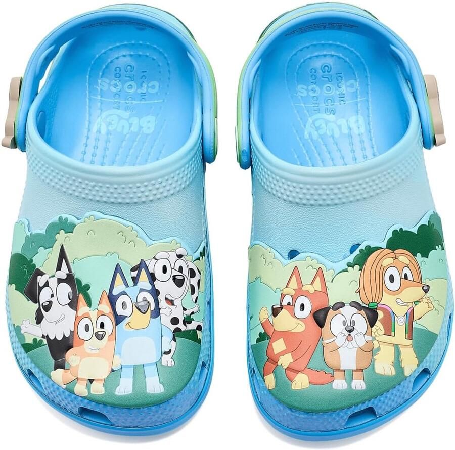 Merkloze Kinder Klompjes Blauw Comfortabele Instappers