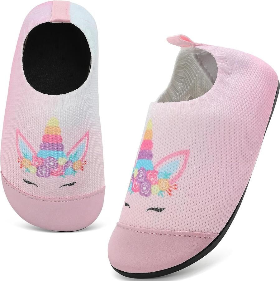 Merkloze Kinder Pantoffels Zachte Antislip Binnenschoenen voor Peuters