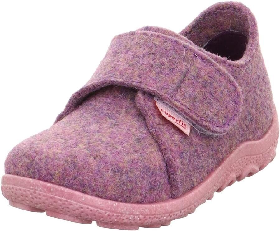 Merkloze Kinderpantoffels Oktopus Blauw Wol & Flexibele Zool