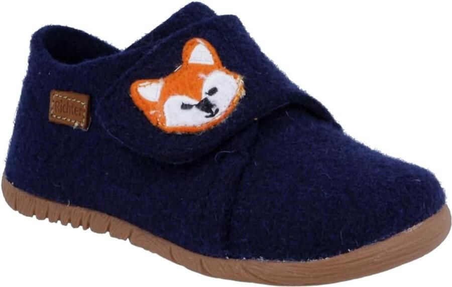 Merkloze Kinderpantoffels van Natuurlijke Vilt Warm & Ademend