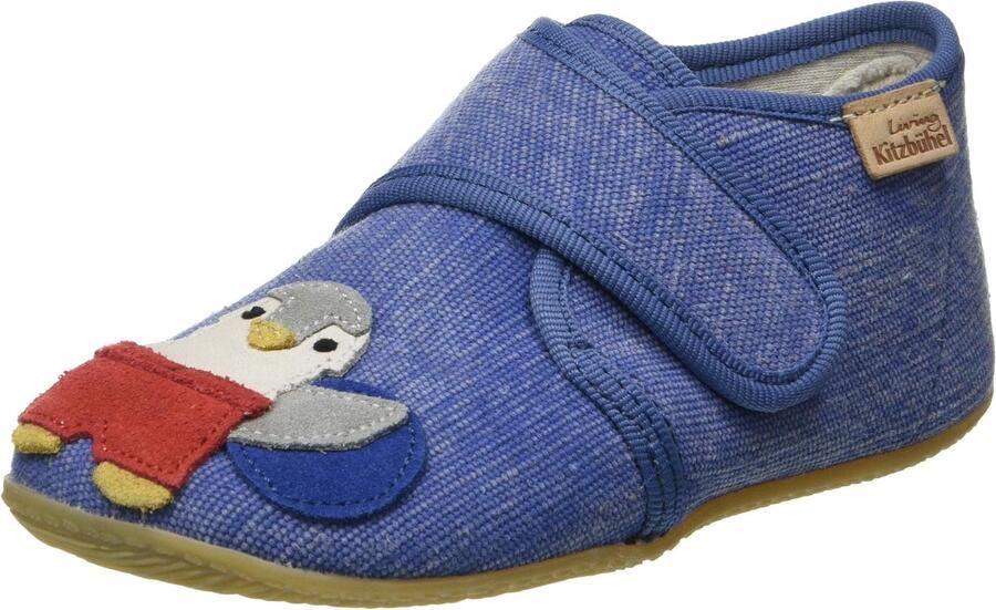 Merkloze Kinderslofjes Beer & Pinguïn Gerecycled Katoen
