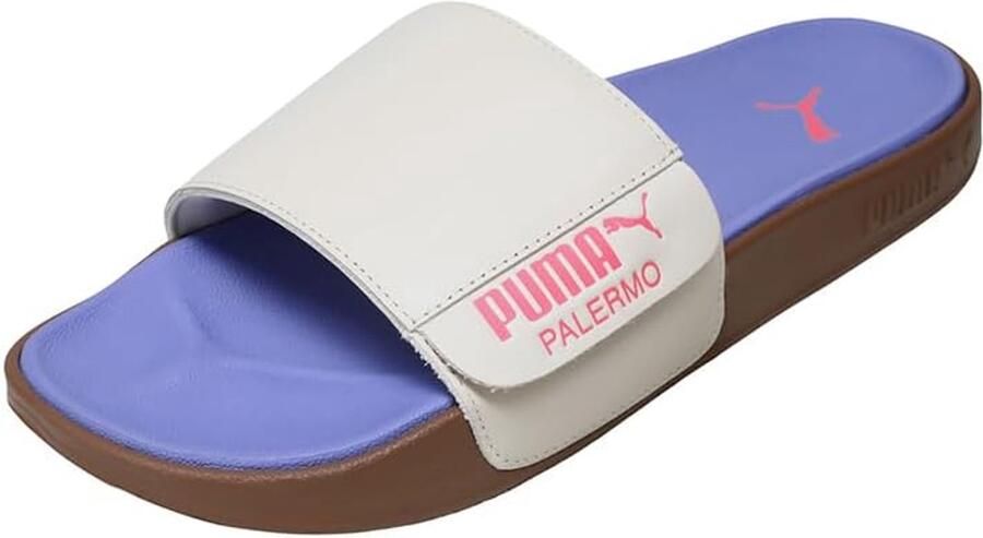 Merkloze Leren Slides Comfortabele Teenslippers voor &