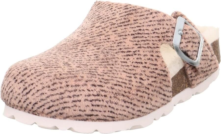 Merkloze Meisjes Pantoffels met Voetbed Bruin