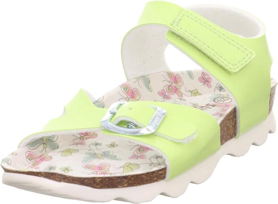 Merkloze meisjes sandalen comfortabele instappers met klittenband