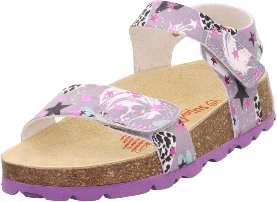 Meisjes Pantoffels Sandalen Paars Multicolor