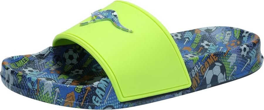 Merkloze Unisex Teenslippers met Print Sneldrogend
