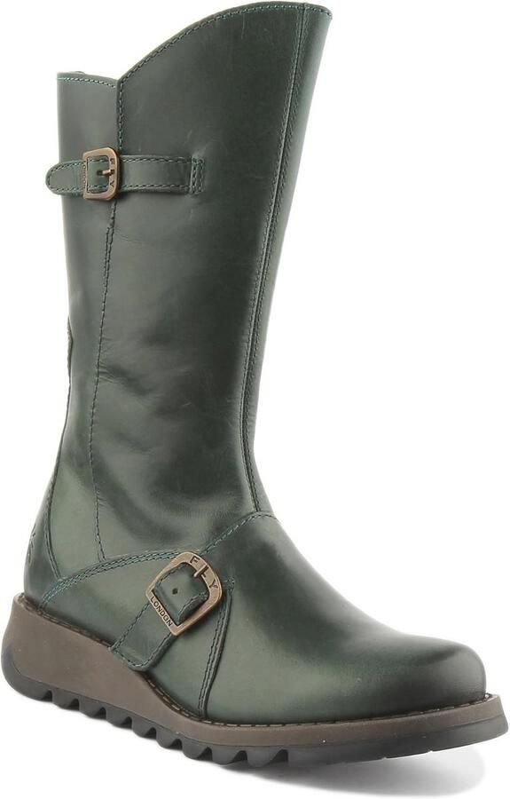 Mes laarzen met 2 gespen voor dames