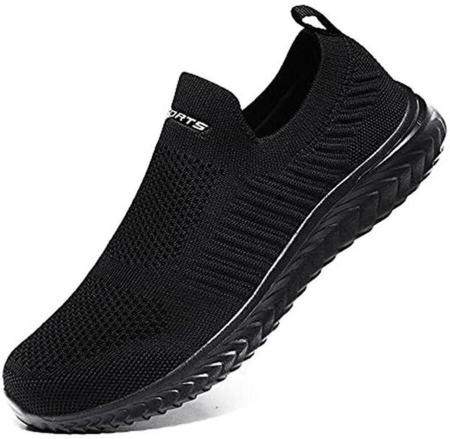Mesh sneakers slip on sportschoenen zonder veters