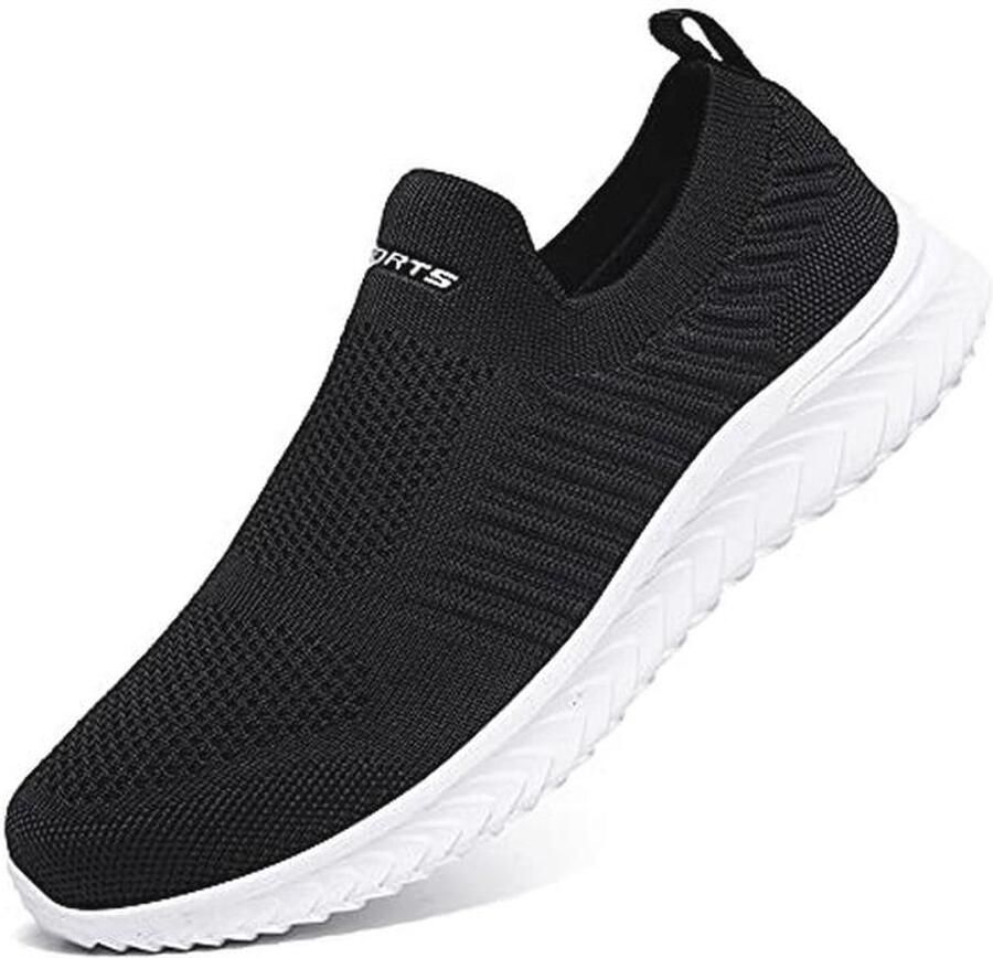 Mesh Sneakers voor en Sportieve Slip-On Schoenen zonder Veters