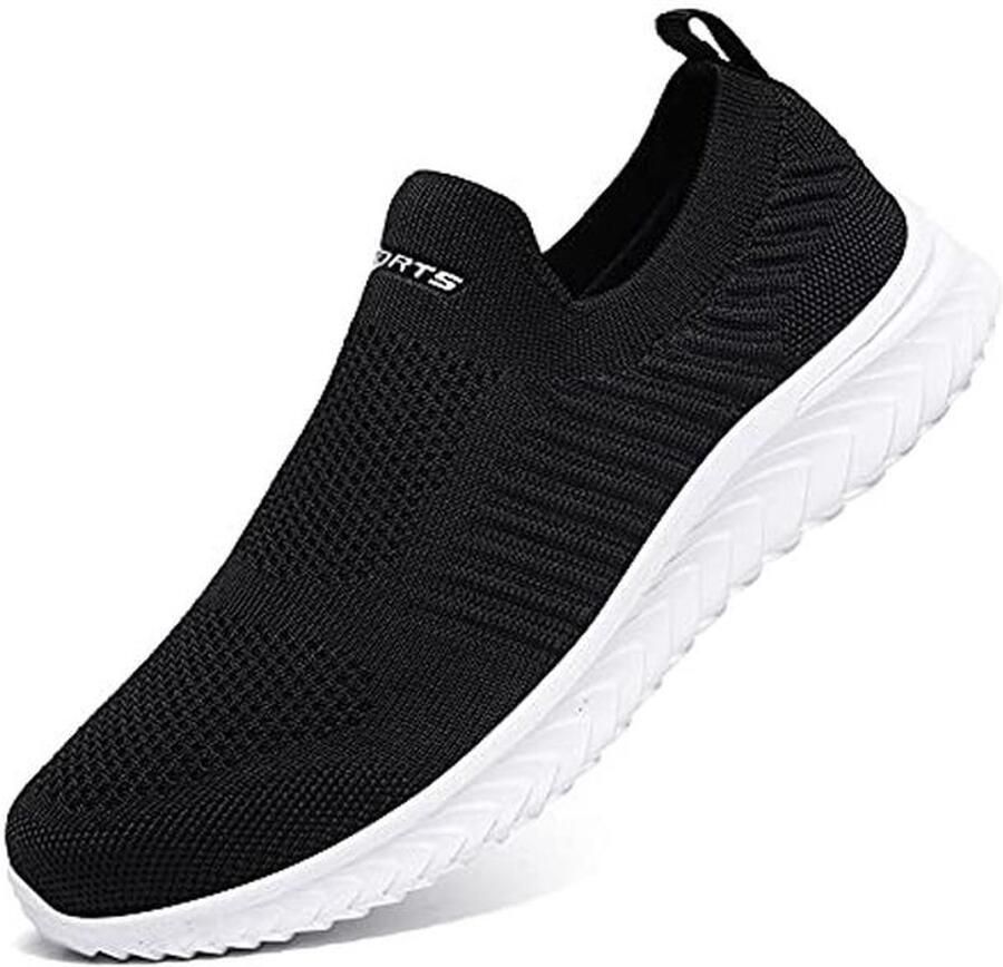 Mesh Sneakers voor en Sportieve Slip-On Schoenen zonder Veters