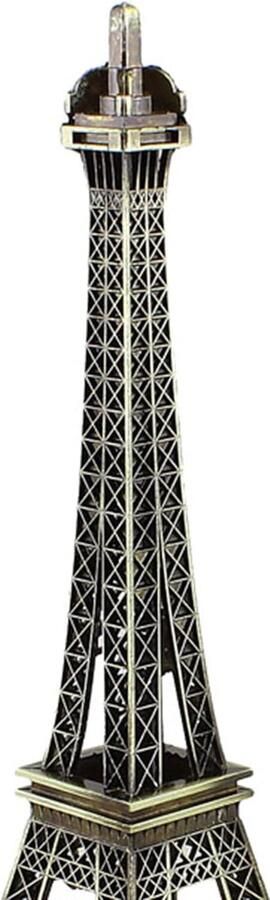 Metaal Frankrijk Miniatuur Eiffeltoren Standbeeld Model Ornament 10 Bronzen Toon