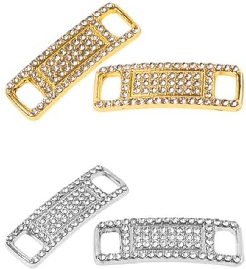 Metalen gespen voor veters Decoratieve accessoires voor schoenen