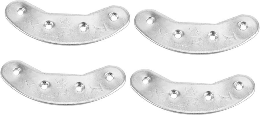 Metalen Hielplaten Schoen Reparatie Schoen Levensduur Anti Slijtage Zilver