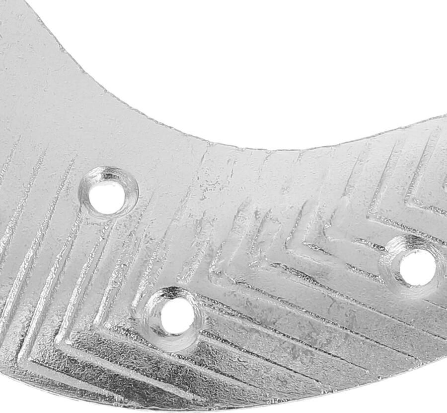 Metalen hielreparatieplaten met schroeven antislip voor heren schoenen laarzen en sneakers slijtvast en duurzaam