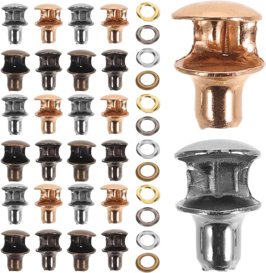 Metalen Laarzenhaken Schoengespen Accessoires Schoenen Repareren Duurzame Messing Constructie 40 Stuks Kleuren