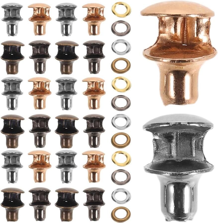 Metalen Laarzenhaken Schoengespen Accessoires Schoenen Repareren Duurzame Messing Constructie 40 Stuks Kleuren